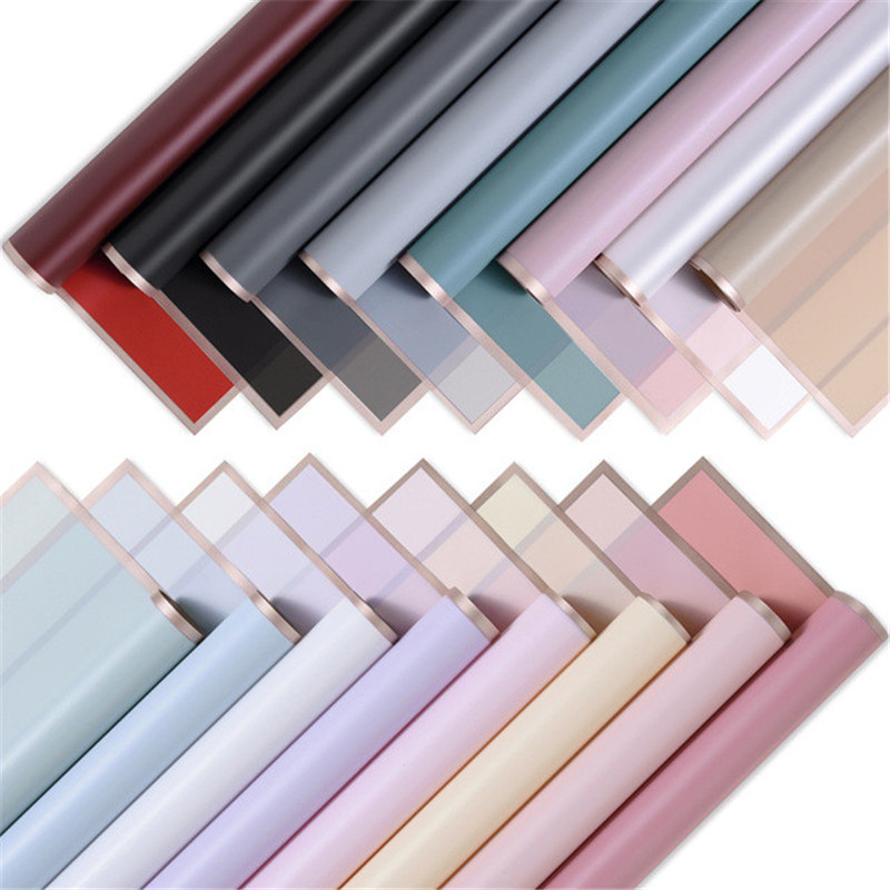 Florist Supply Paper - 5PCS Bronzing Farbe Sammelalbum Seidenpapier Blume