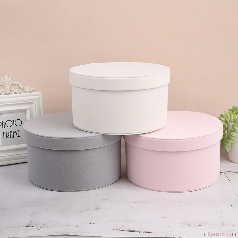 Samt runde Blumen box, Blumen- – Florist Flower Supply Bewertung und Preis