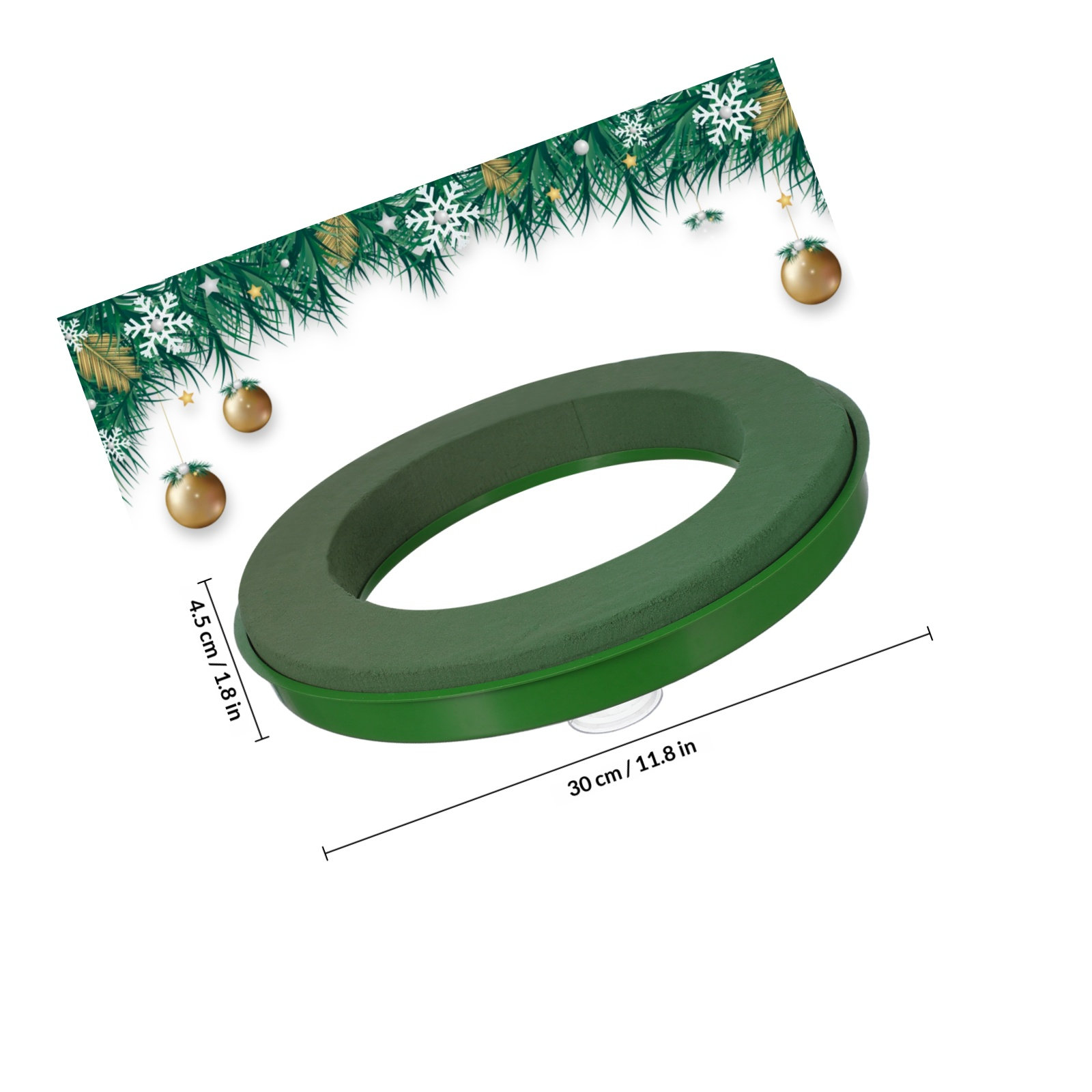 Kleiner Blumenschaumring mit S – Florist Flower Supply Bewertung und Preis