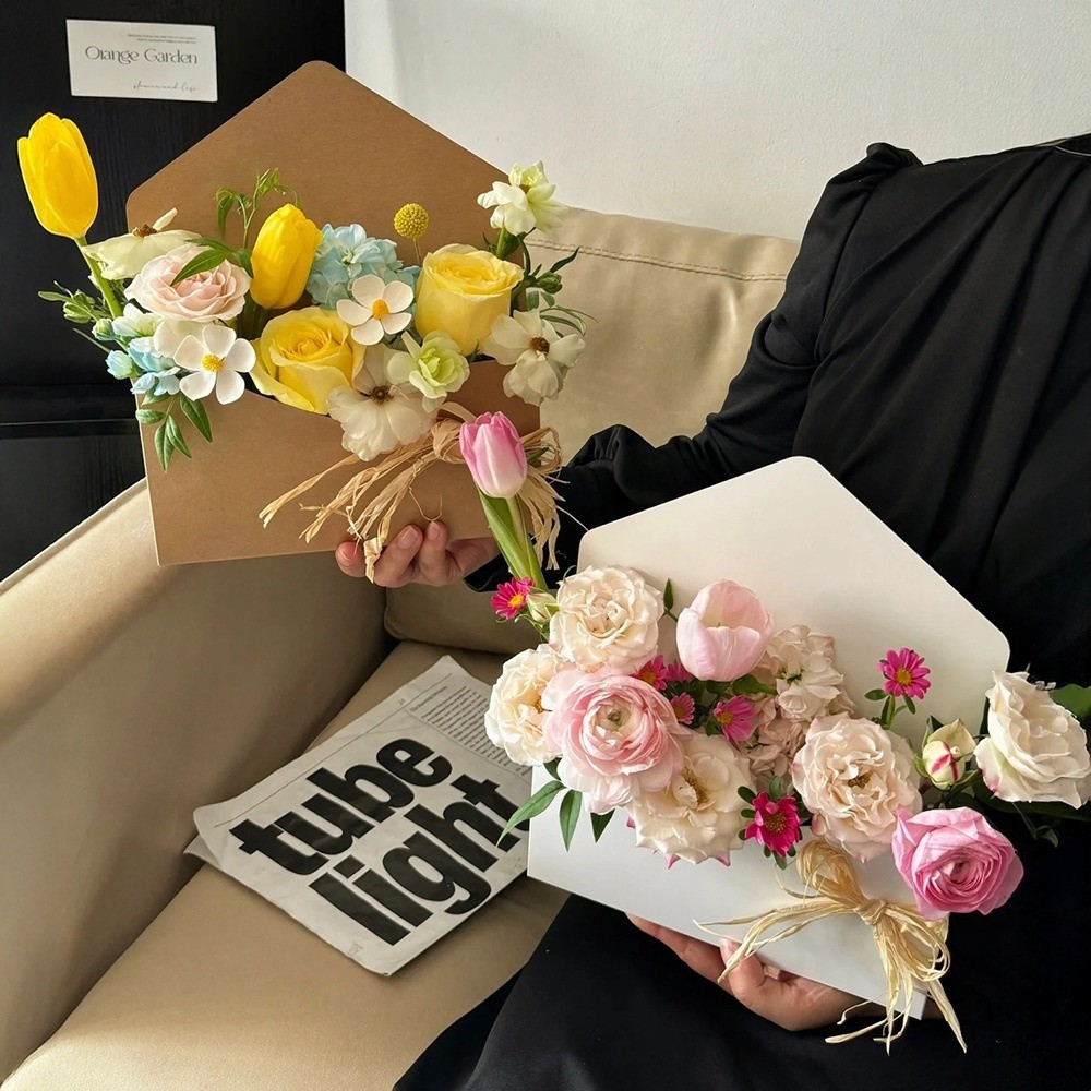Umschlagförmige Karton-Blumeng – Florist Supply Paper Bewertung und Preis