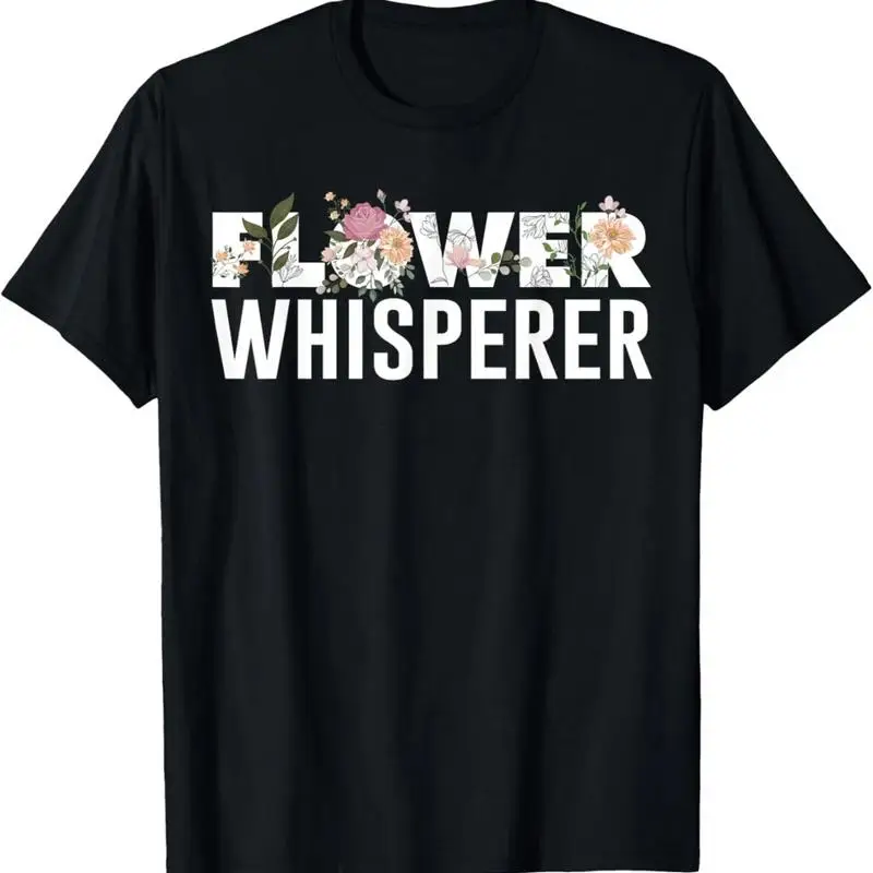 Flower Whisperer Lustiges T-Sh – Florist Job Bewertung und Preis